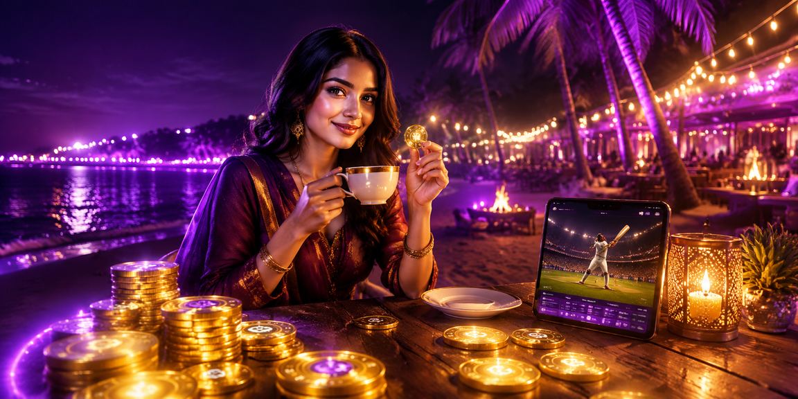 সমুদ্র সৈকতে ক্রিকেট বেটিং বোনাসের আনন্দ উপভোগ